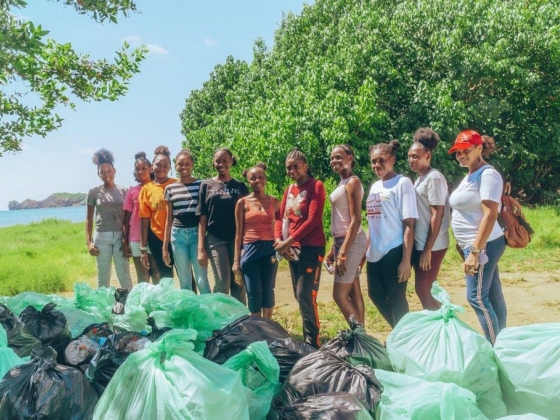Over 400 Pounds of Garbage Cleared from Soubise Coastline by Volunteers