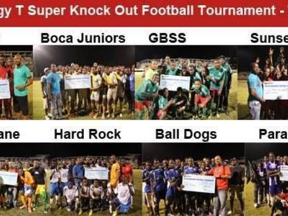 Waggy T Super Knock Out Football Tournament - Top 8