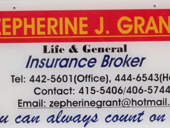 Zepherine J. Grant Insurance Broker