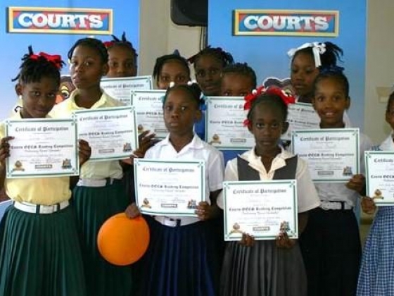 The preliminary rounds of the 6th Annual Courts OECS Reading Competition continued today,22nd