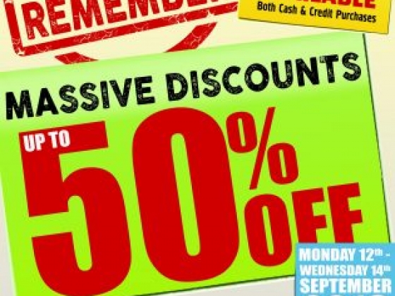 It’s September to Remember at Courts