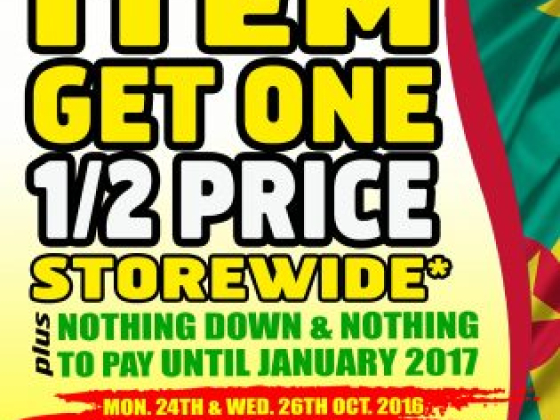 COURT BOGO 50% OFF is on STOREWIDE! Shop on Oct 24th & 26th pay nothing til Jan 17th