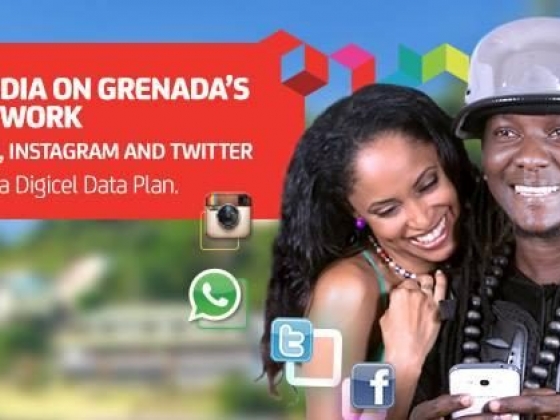 Free Social media on Grenada's Fastest 4G Network