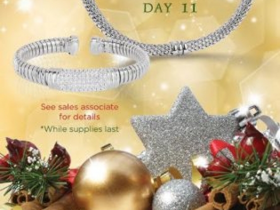 Countdown to Christmas at Dutyfree Caribbean & Colombian Emeralds