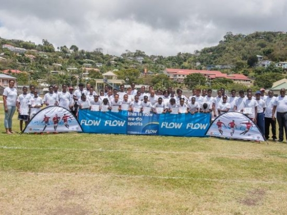 46 Young Footballers Participated in the Flow Ultimate Football Experience