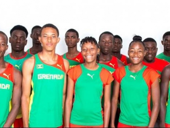 Grenada’s 22-member Team heads to the Flow Carifta Games