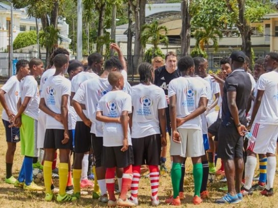 Flow Ultimate Football Experience Finale in Trinidad